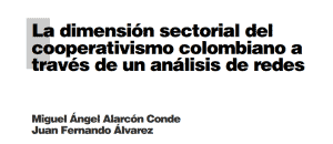 Lee más sobre el artículo La Dimensión Sectorial del Cooperativismo Colombiano a través de un Análisis de Redes