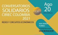 Conversatorios Solidarios. Agosto 20, 2021