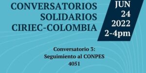 Conversatorios Solidarios. Junio 24, 2022
