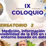 Invitación Coloquio IX Conversatorios virtuales: Medición, información y visibilidad de la ESS en un entorno basado en datos
