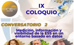 Invitación Coloquio IX Conversatorios virtuales: Medición, información y visibilidad de la ESS en un entorno basado en datos